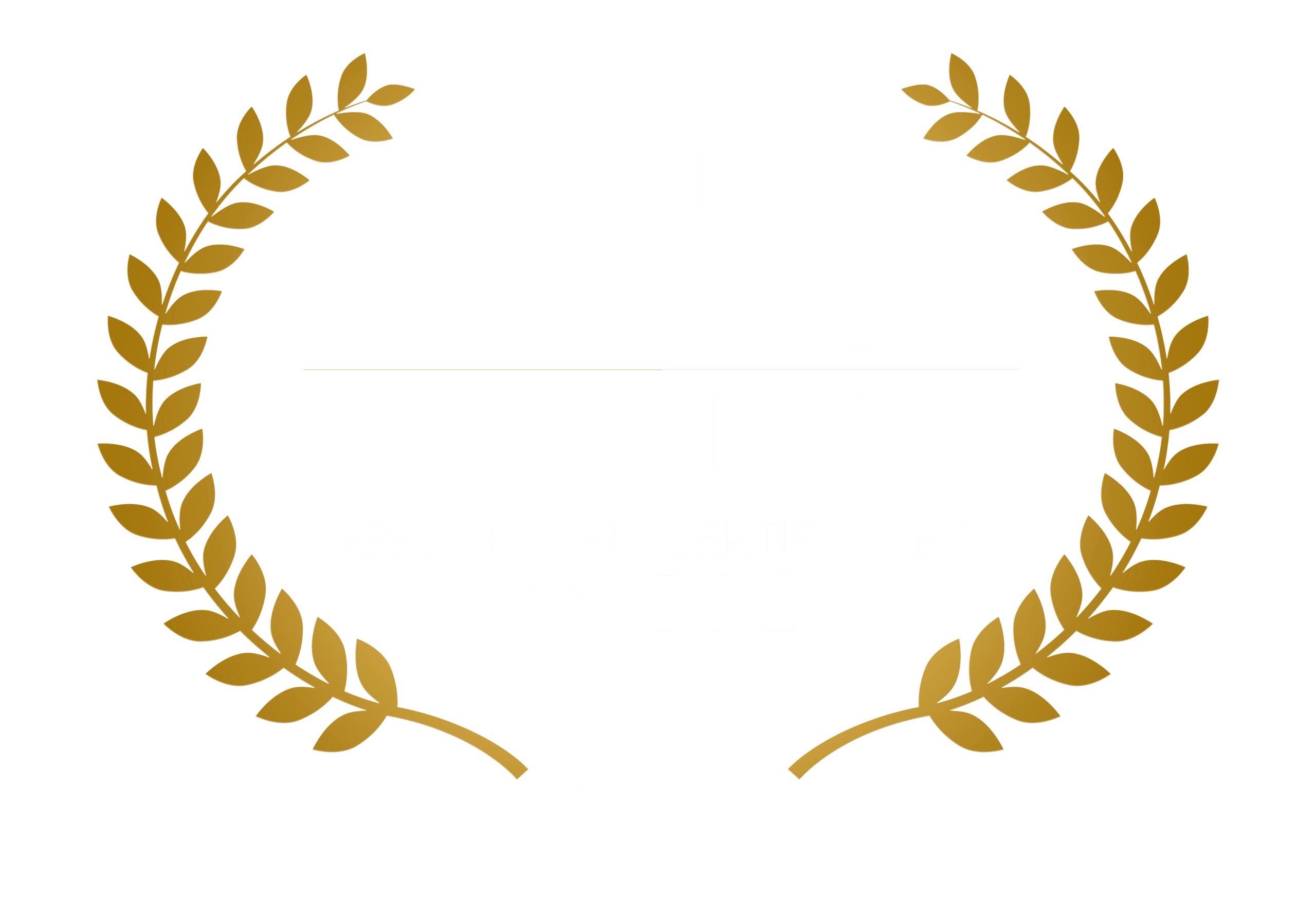 Winner certificate for Madre, Best Story in a Short Film at the Overcome Film Festival 2025